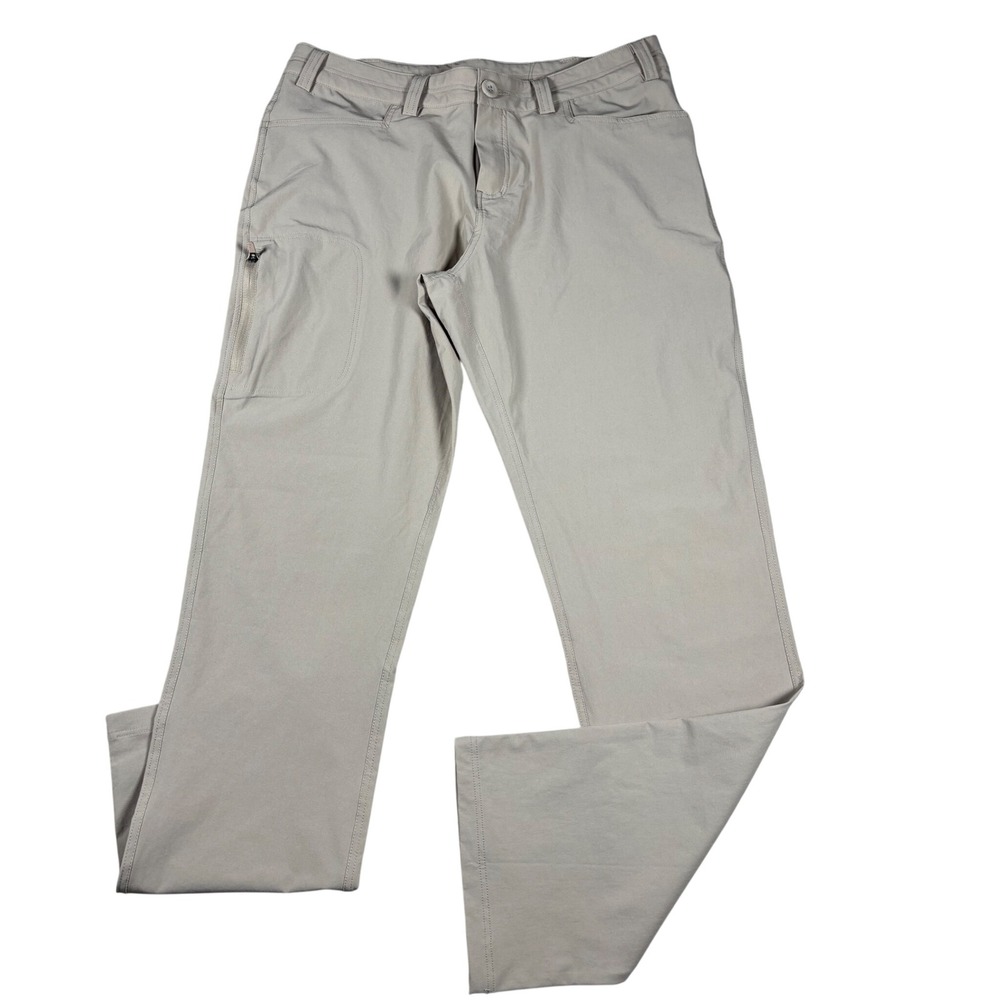 Willit Womens Hiking Pants Tan Khaki UPF 50+ Stretch Outdoor Cargo Size 8 NEW